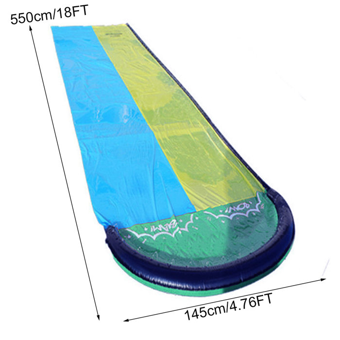 HALLOLURE Water Slide Mat Toys & Inflatables & Reviews Wayfair